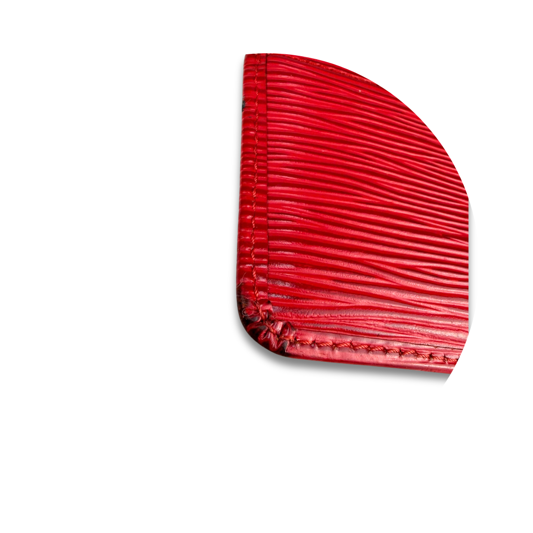 Louis Vuitton Red Epi Key Pouch