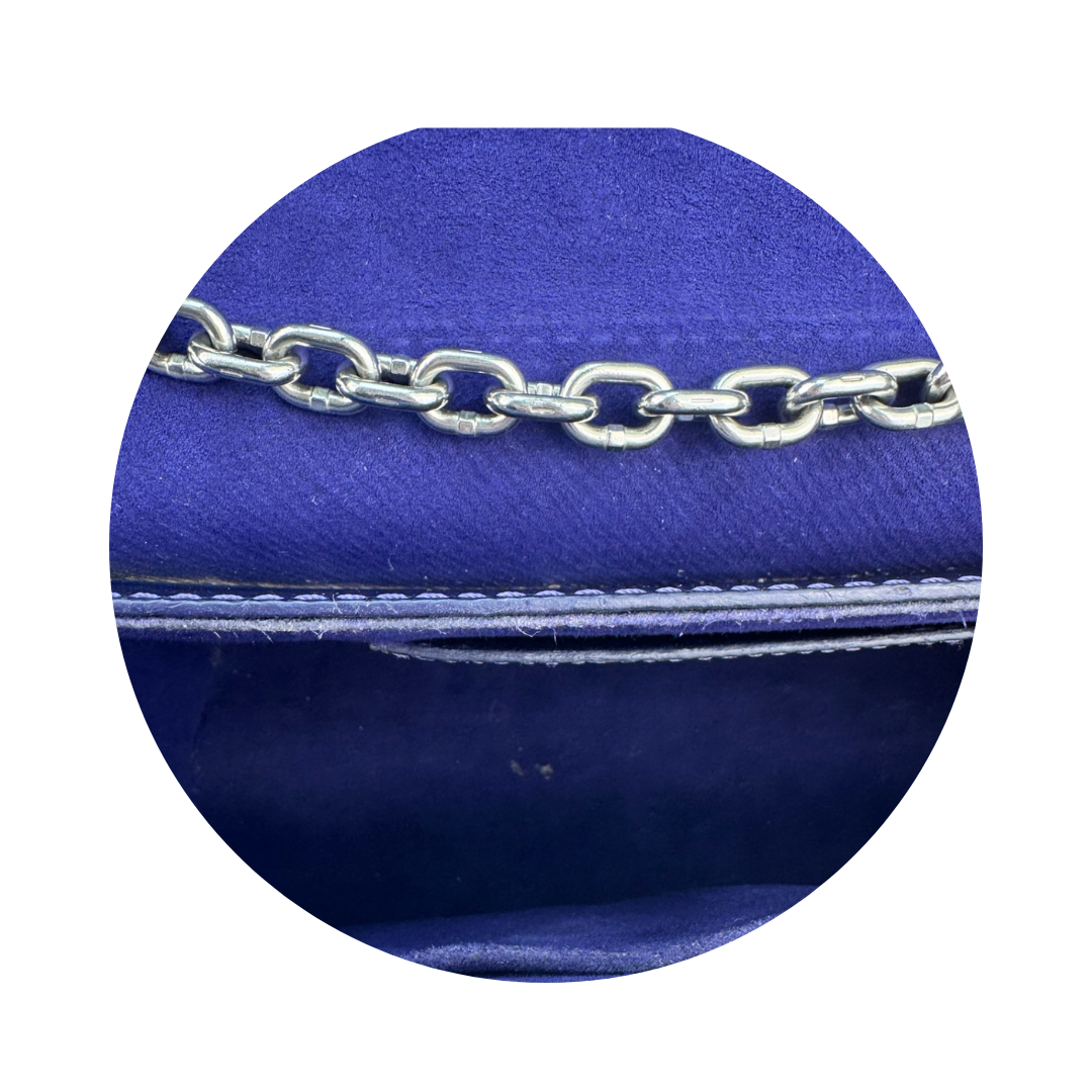 Louis Vuitton Navy Epi Leather Twist MM