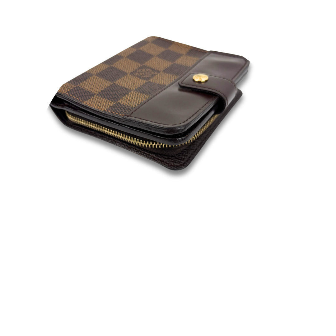 Louis Vuitton Damier Ebene Compact Wallet