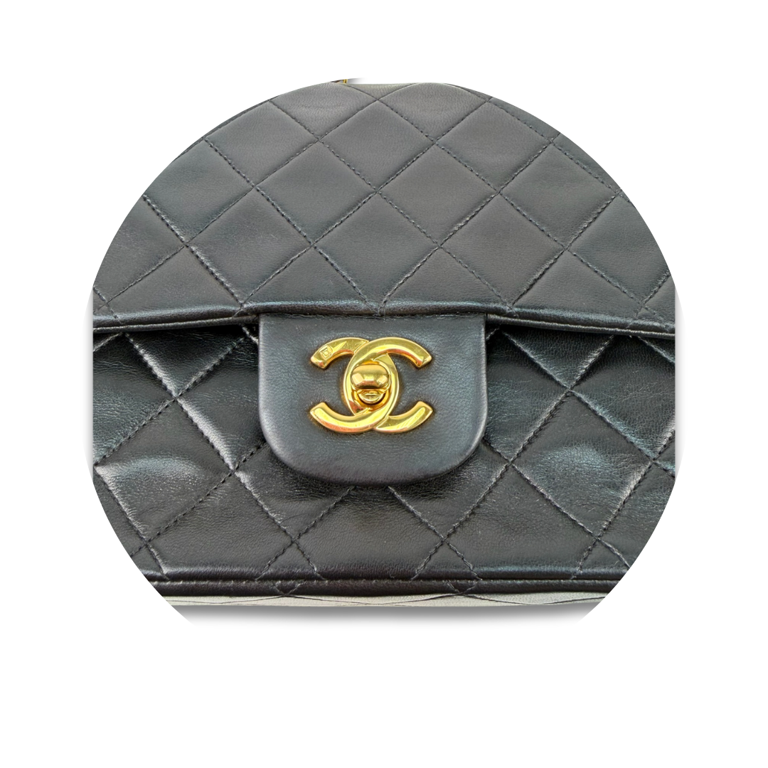 Chanel Classic Black Medium Double Flap