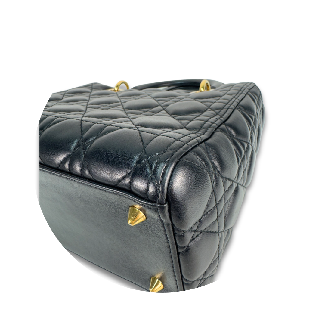 Dior Medium Black Lady Dior