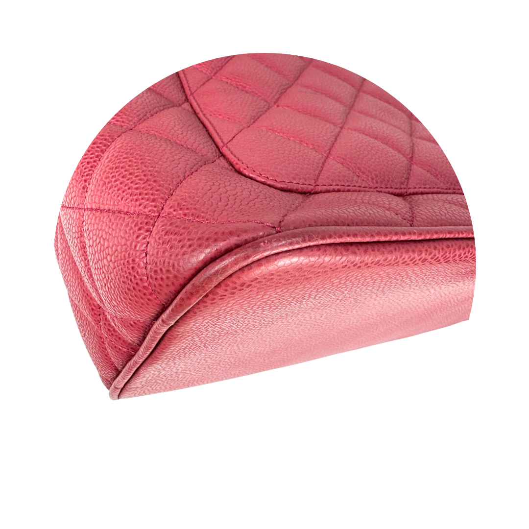Chanel Pink Caviar Medallion Tote