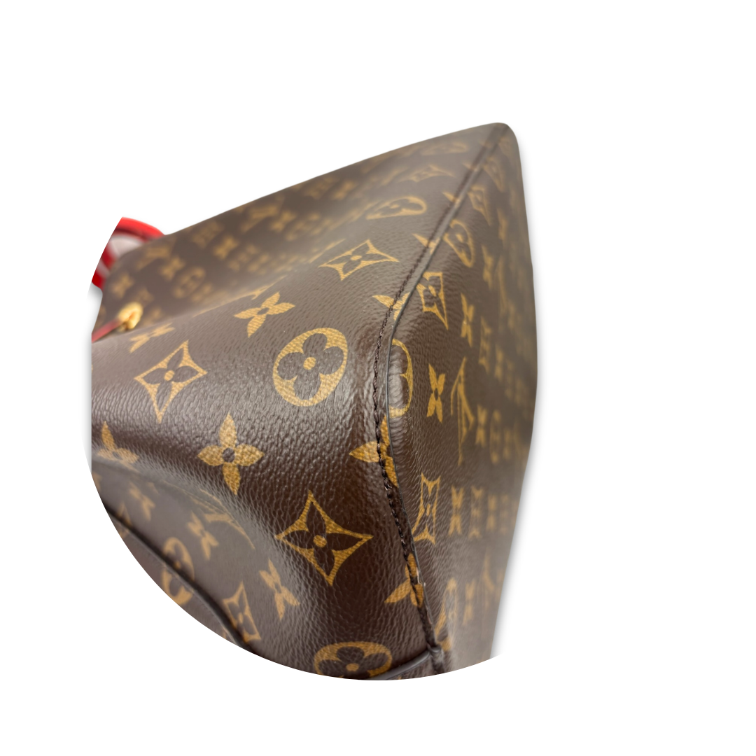 Louis Vuitton Monogram Neonoé Red