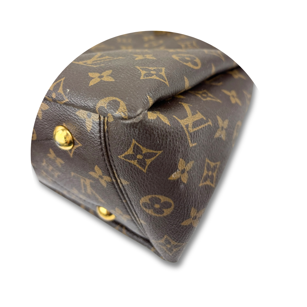Louis Vuitton Monogram Pallas MM Red