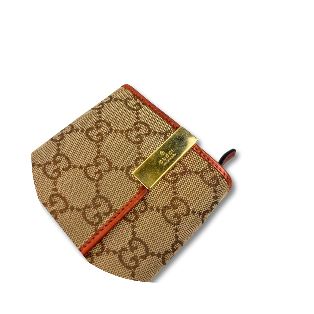 Gucci GG Canvas Continental Wallet