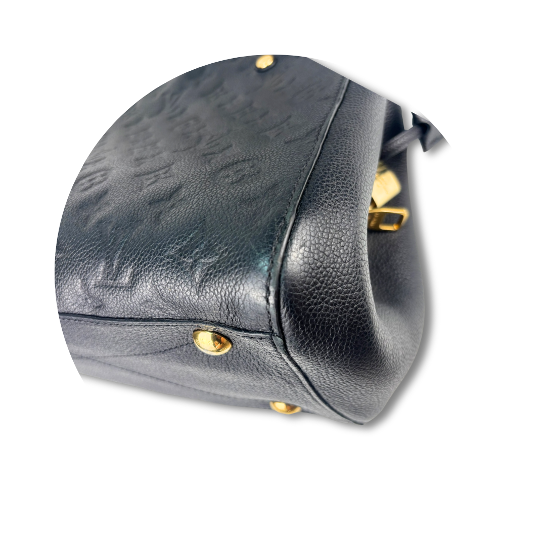 Louis Vuitton Black Empreinte Montaigne MM