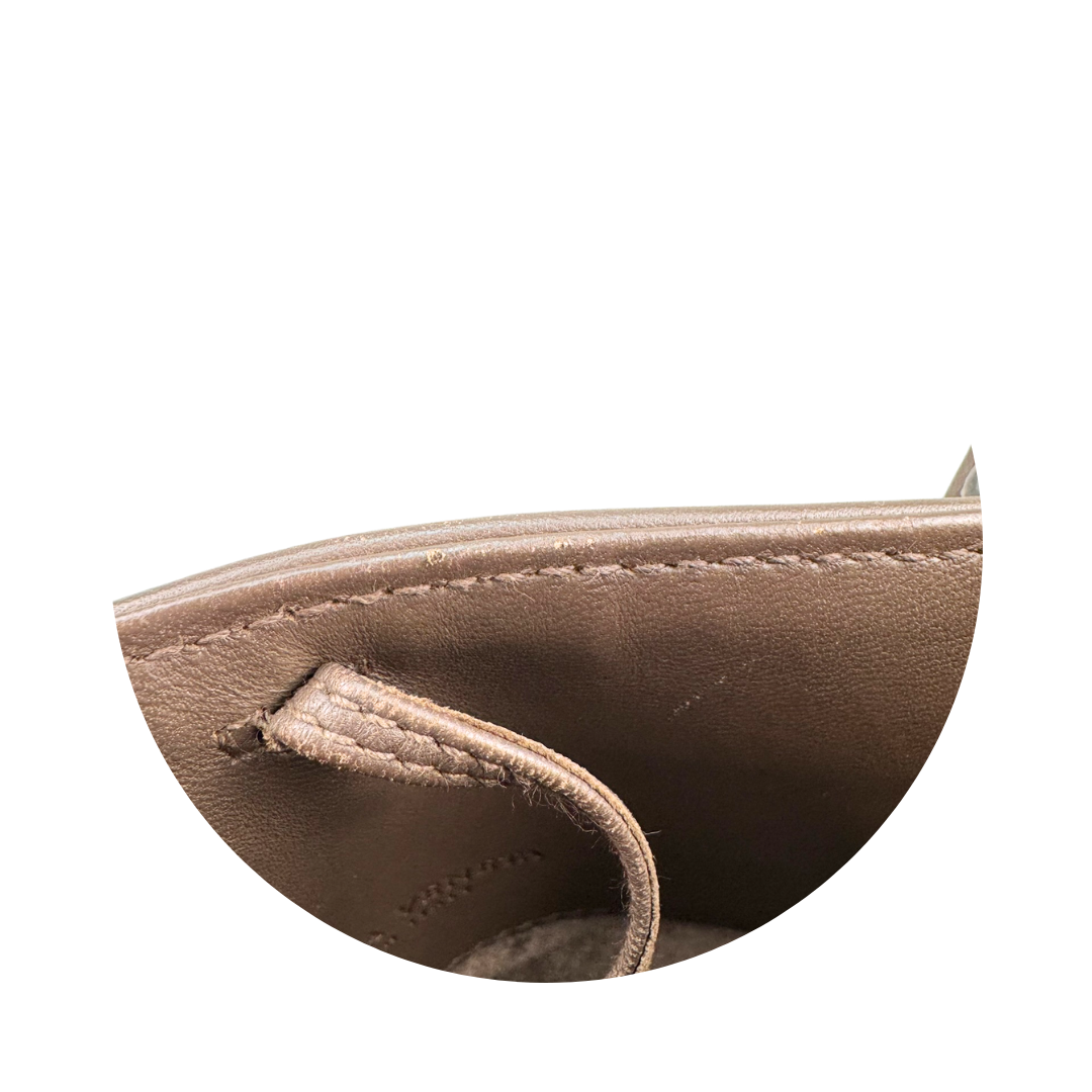 Bottega Veneta Taupe Intrecciato Shopping Tote