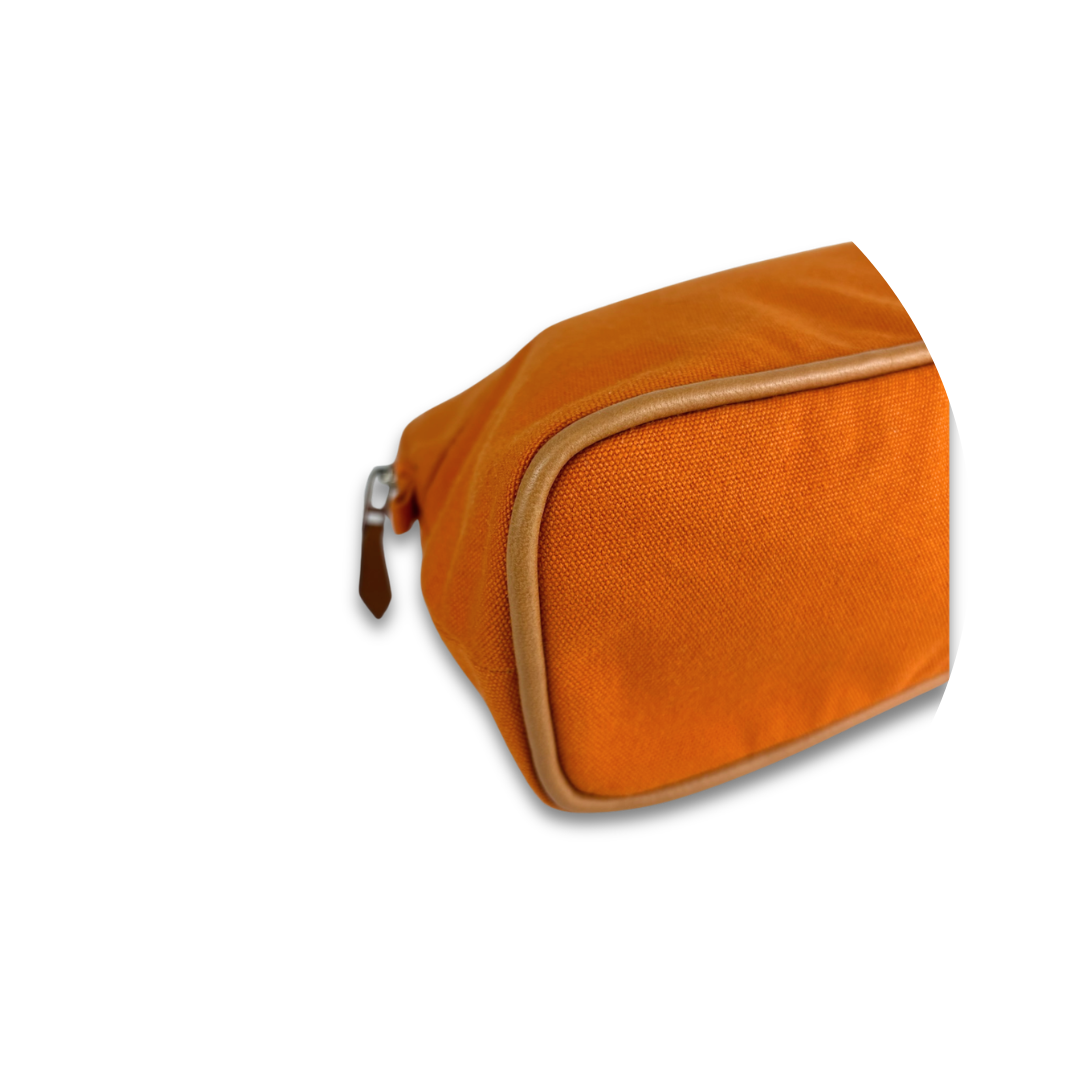 Hermès Orange Toile Bolide Case