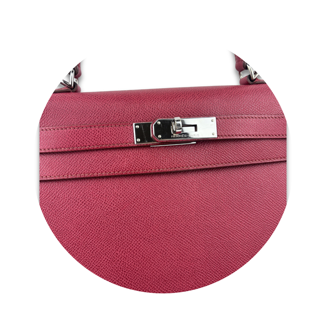 Hermès Epsom Kelly 28 Rubis
