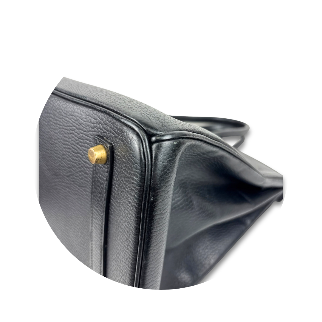 Hermès Ardennes Birkin 35 Noir