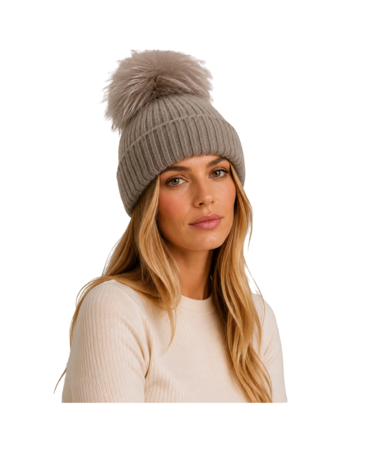 Linda Richards Angora Pom Hat