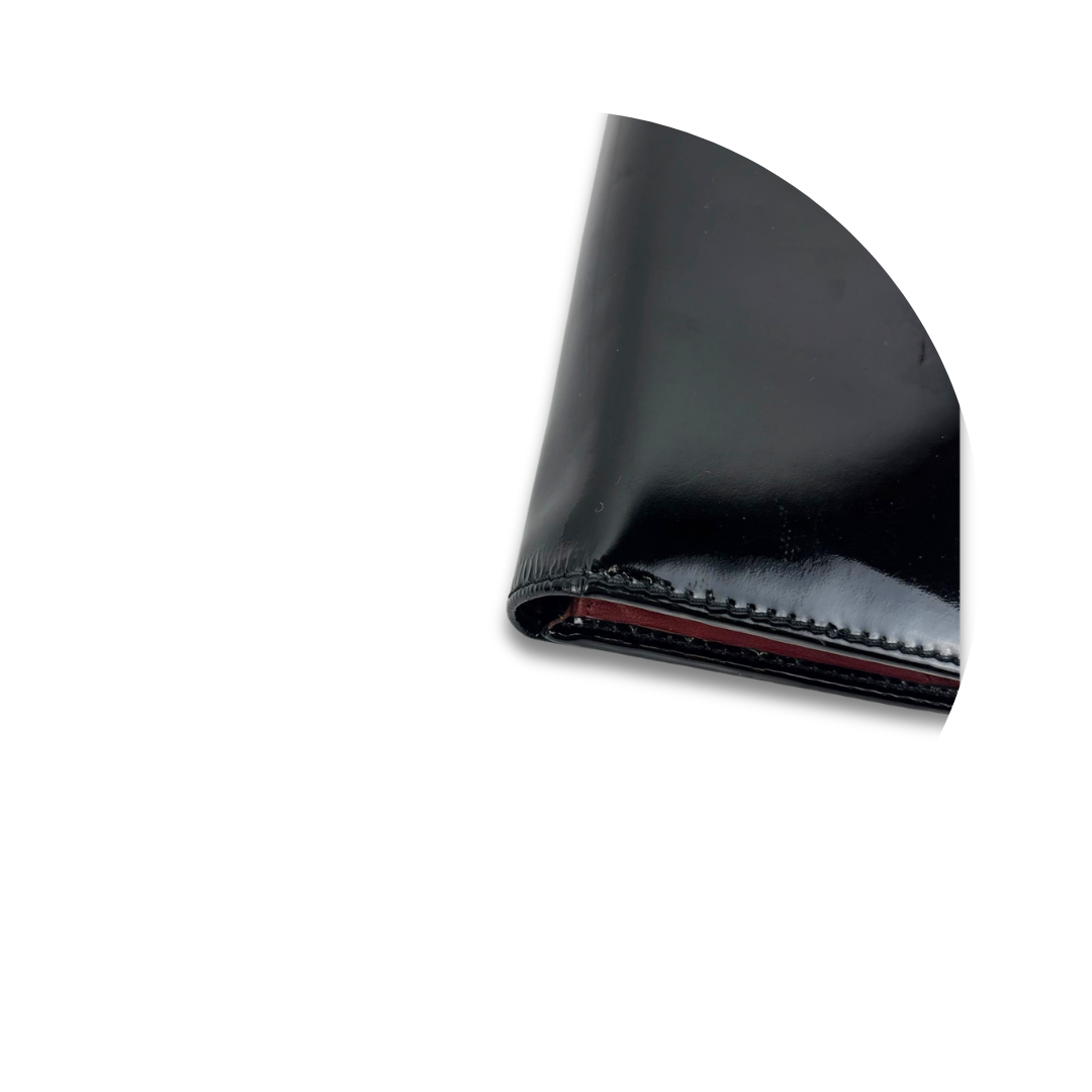 Chloe Black Patent Leather Wallet