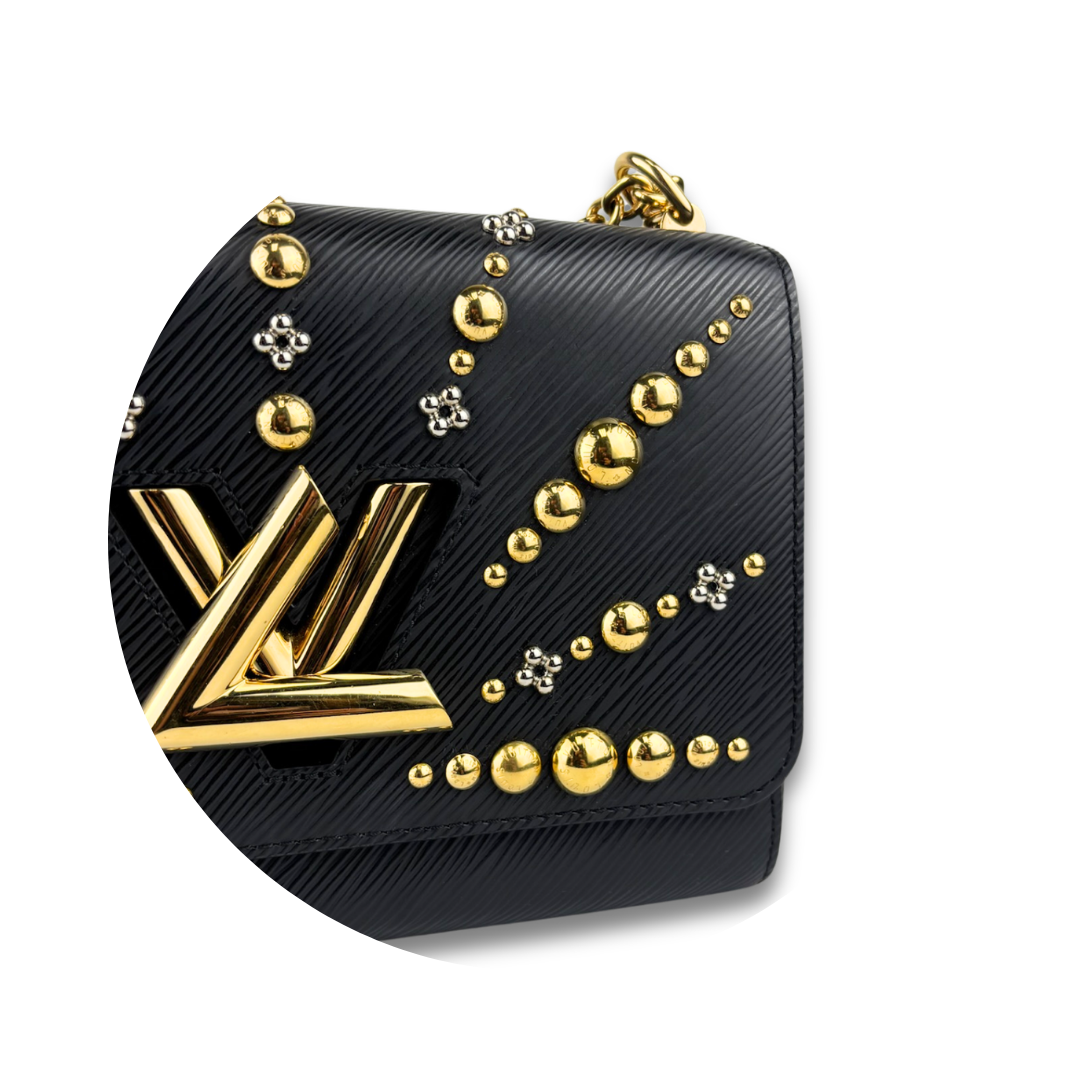 Louis Vuitton Studded Sol Epi Leather Twist MM