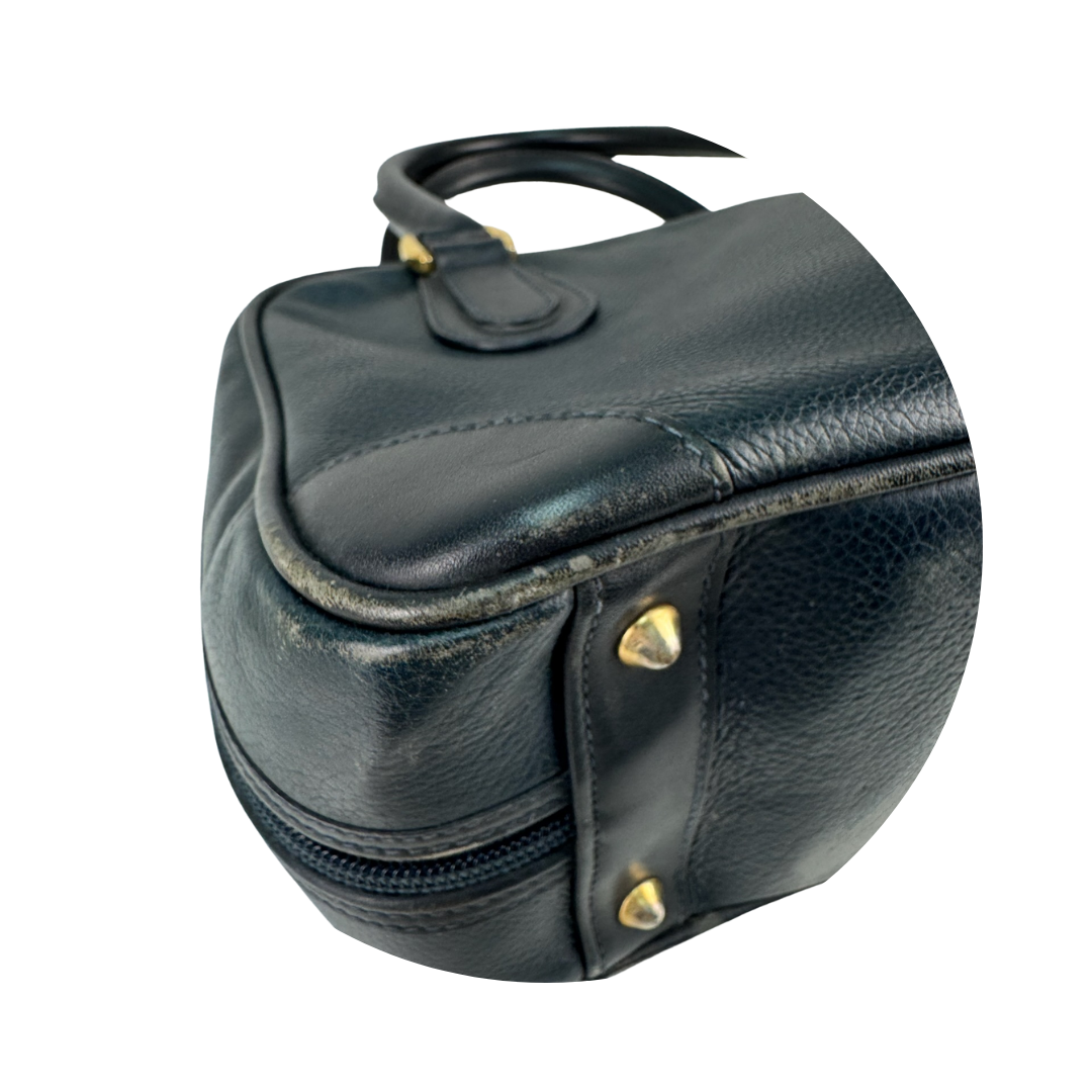 Gucci Vintage Leather Top Handle Bag