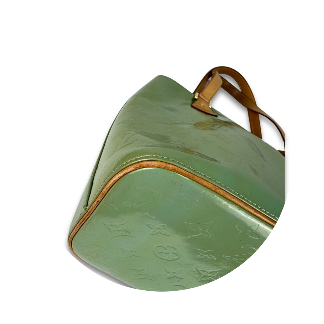 Louis Vuitton Pistachio Vernis Brentwood Tote