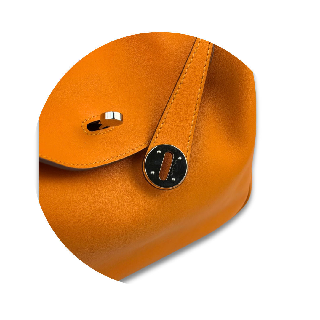 Hermès Swift Lindy 26 Orange