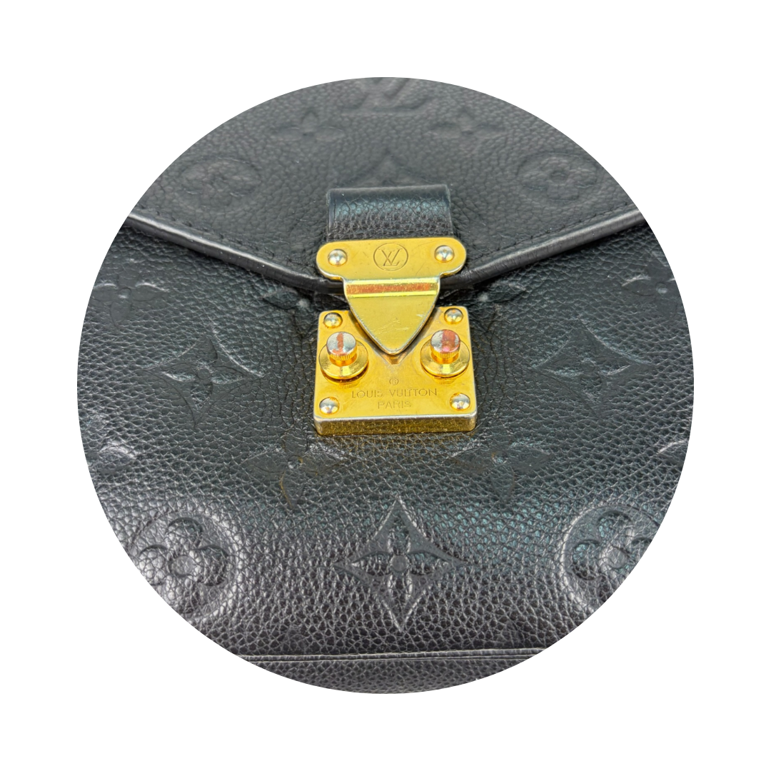 Louis Vuitton Black Empreinte Pochette Métis