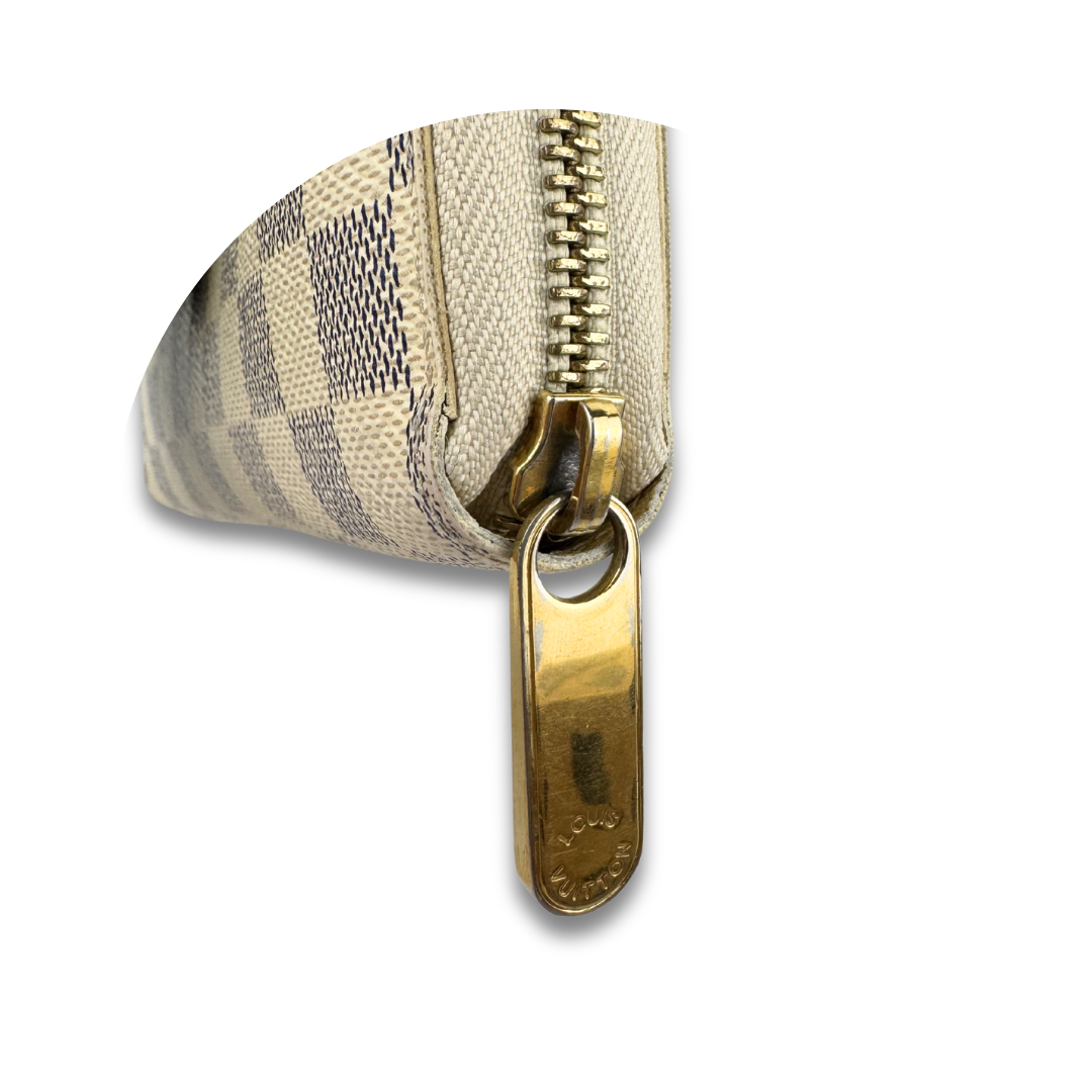 Louis Vuitton Damier Azur Zippy Wallet