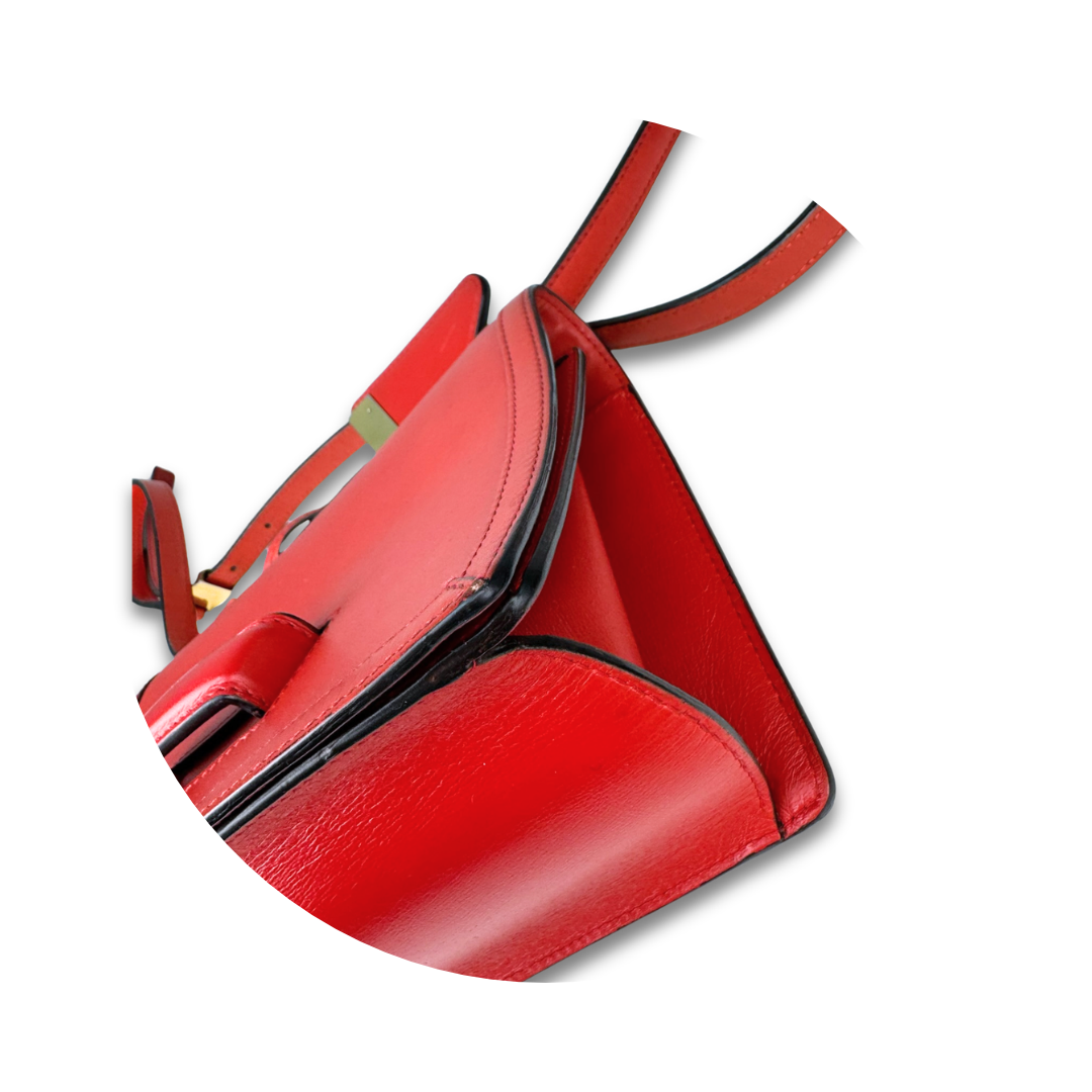 Loewe Red Barcelona Convertible Bag