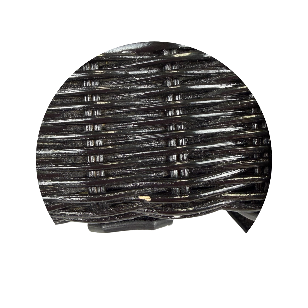 Mark Cross Harley Rattan Wicker Top Handle