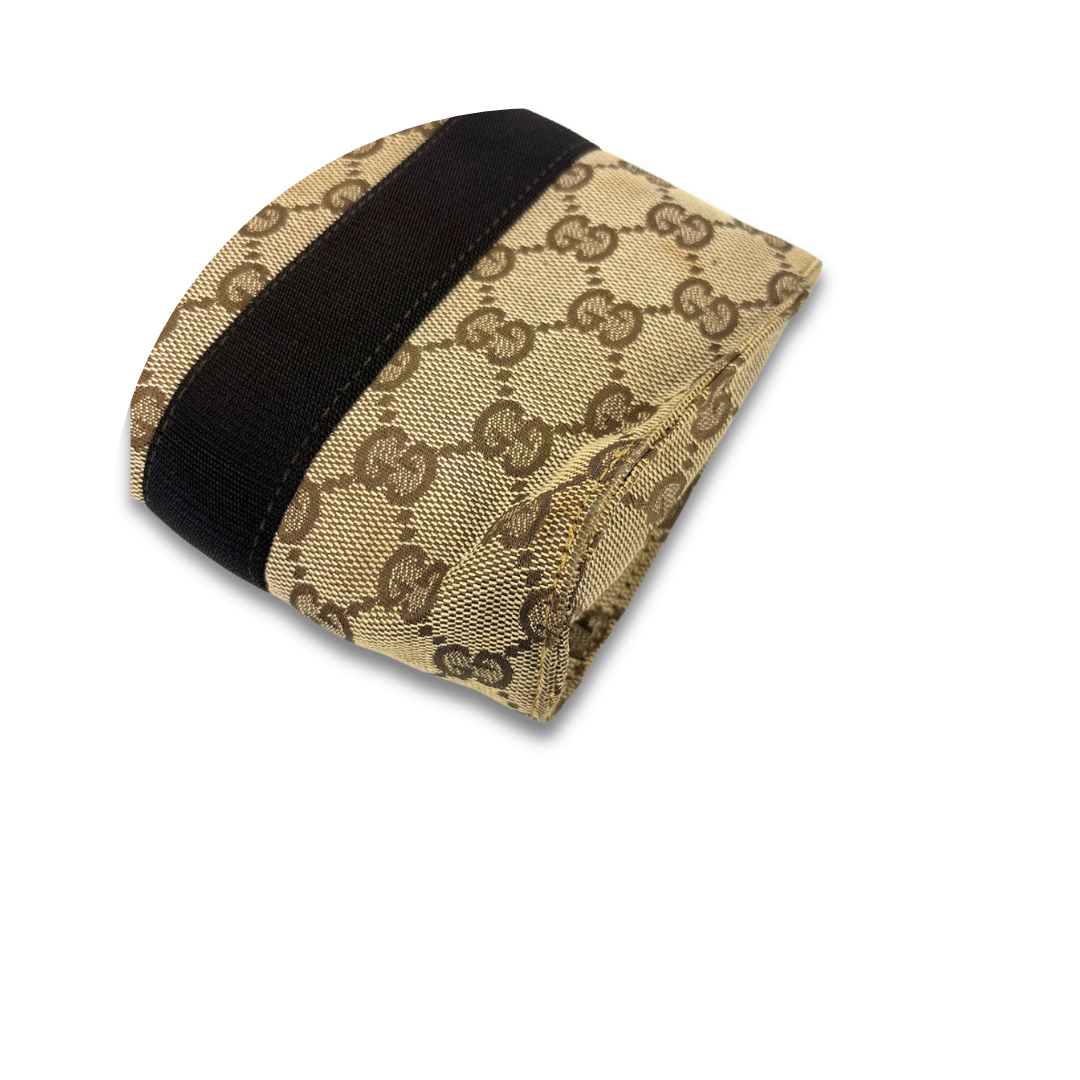 Gucci GG Canvas Fold-Over Pouch