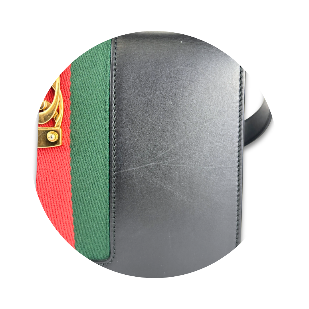 Gucci Sylvie Small Leather Shoulder Bag