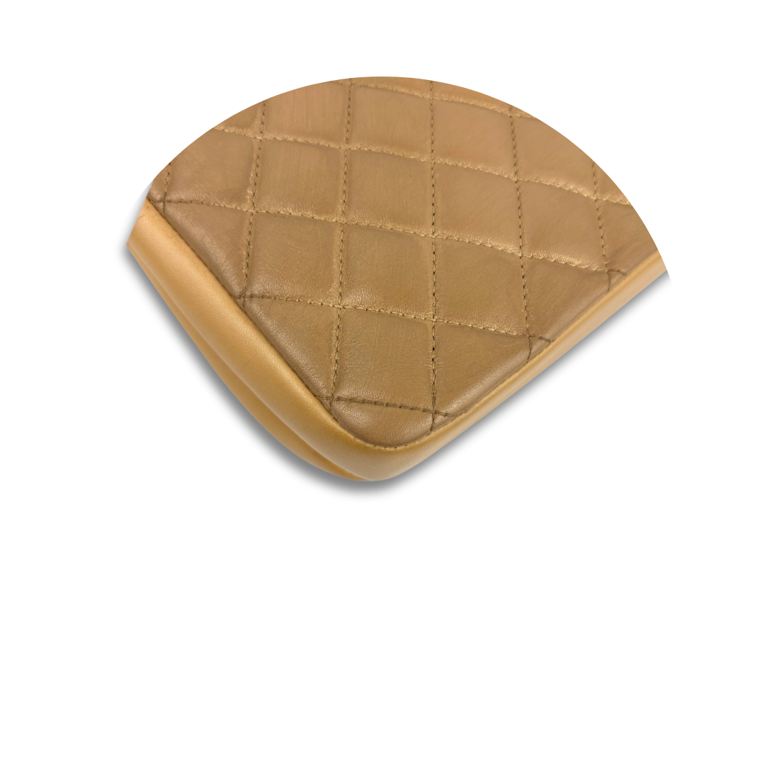 Chanel Brown CC Chic Medium Double Flap Bag