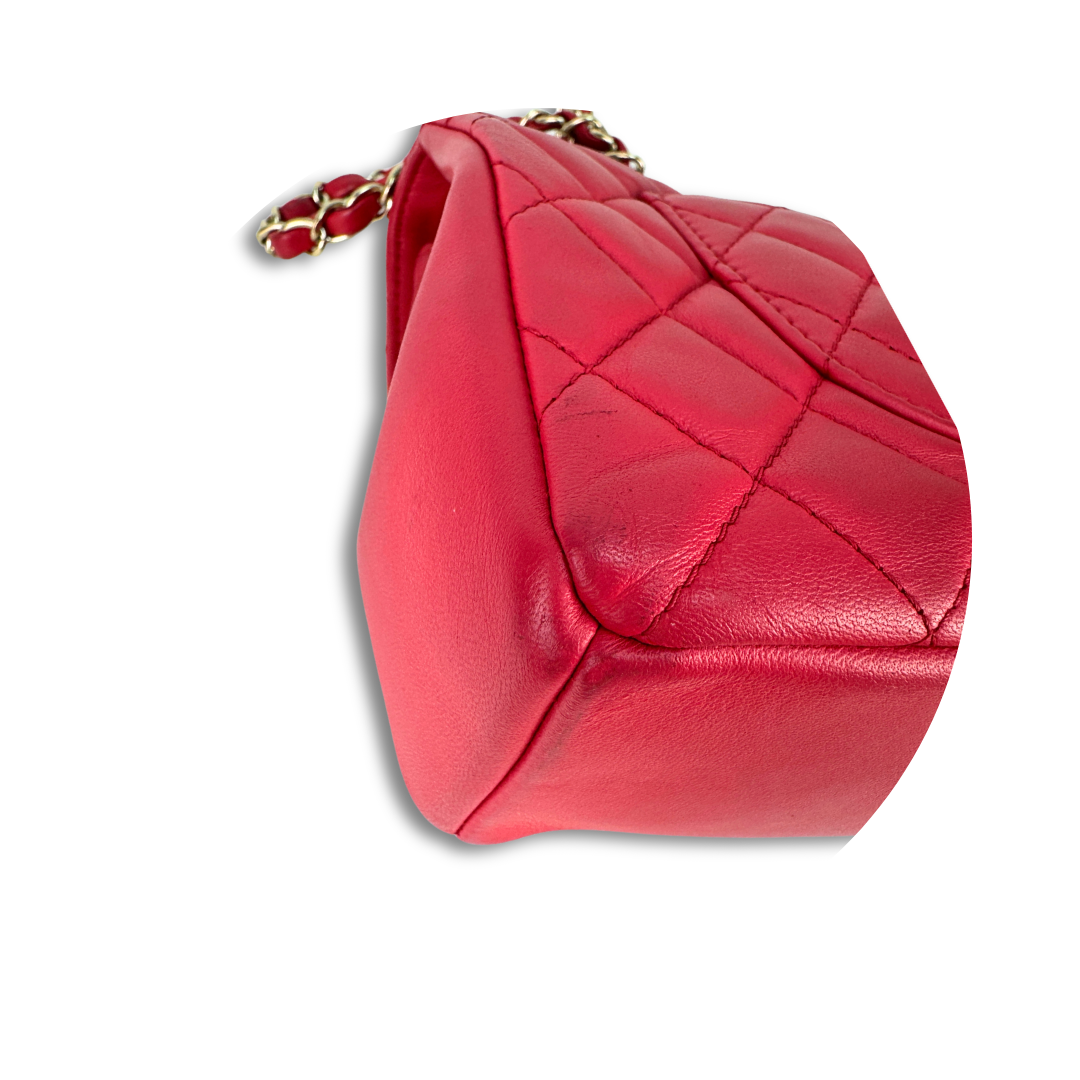 Chanel Red Paris-Seoul Mademoiselle Chic Flap Bag