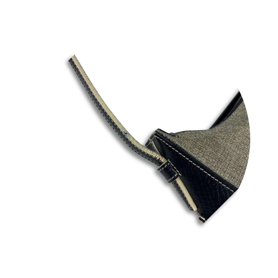 Loewe Canvas Vintage Luna Shoulder Bag