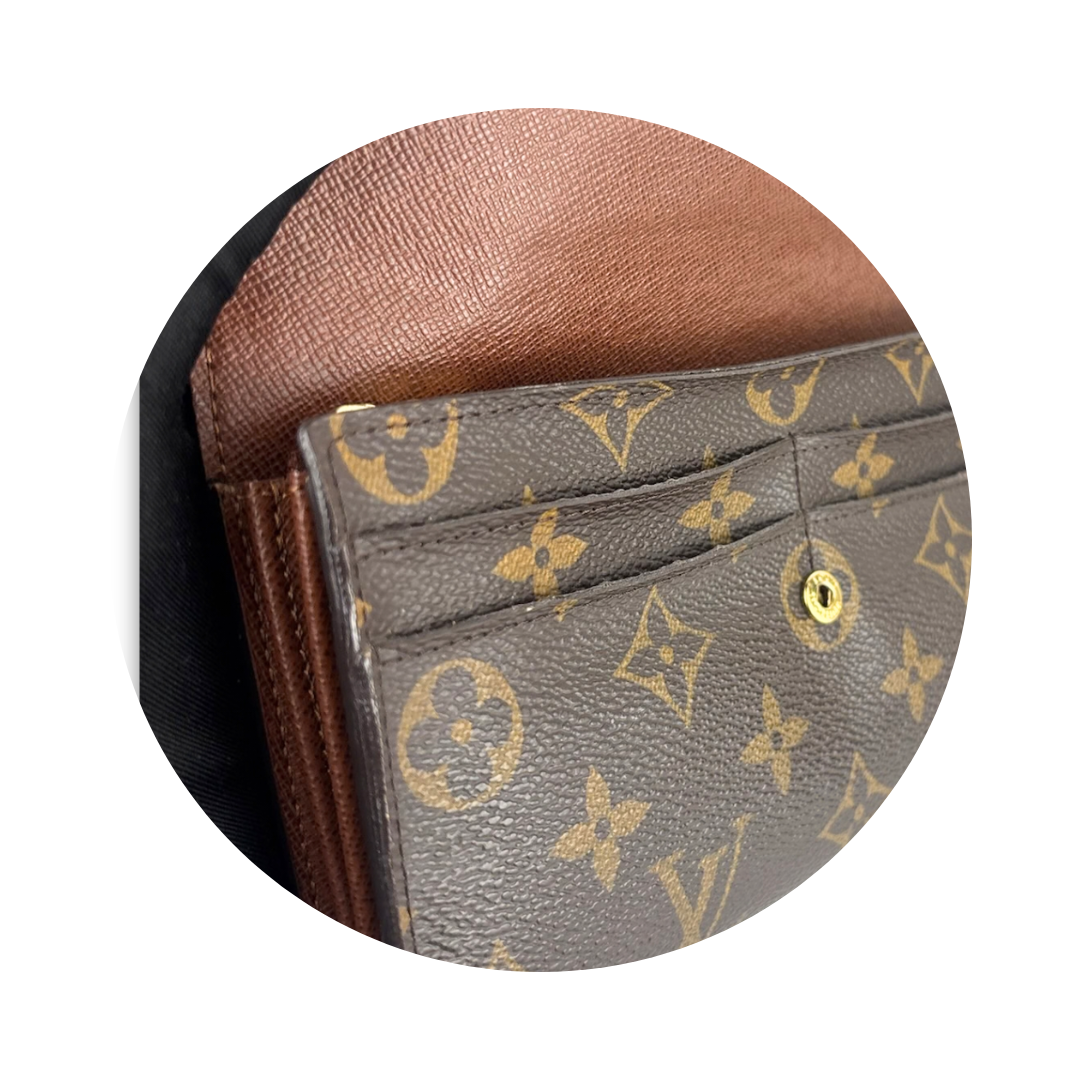 Louis Vuitton Monogram Sarah Wallet