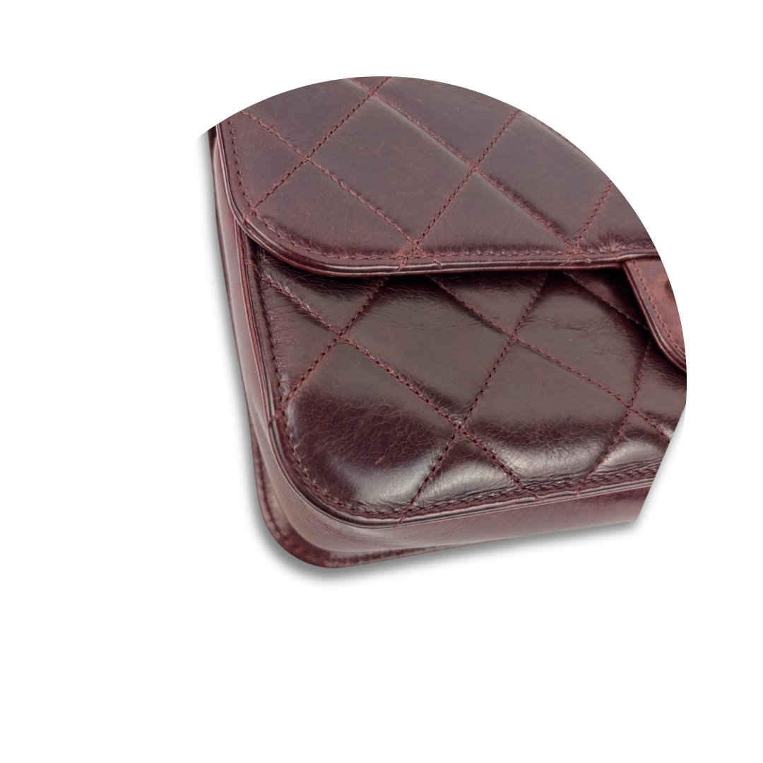 Chanel Burgundy Perfect Edge Flap Bag