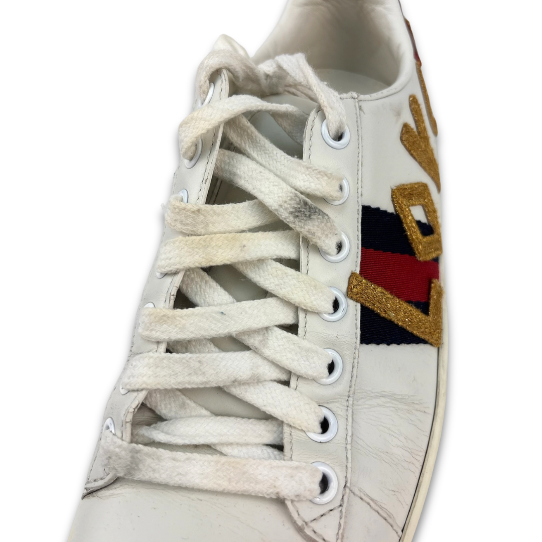 Gucci Love Sneakers - Size 38