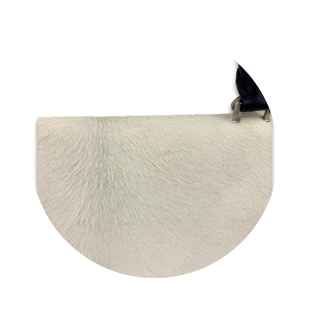 Celine Tricolor Pony Hair Trapeze Bag