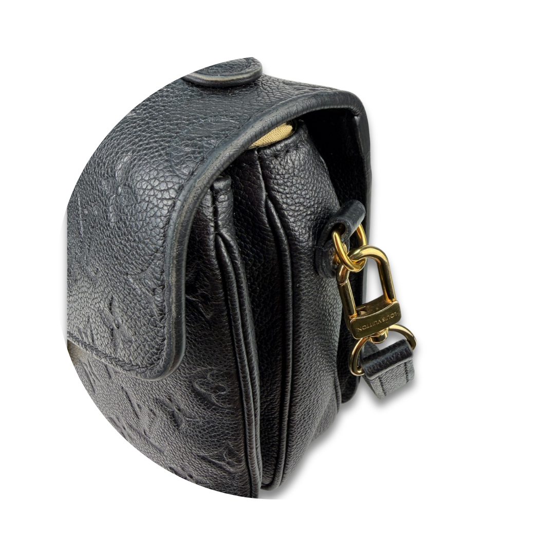 Louis Vuitton Black Empreinte Pochette Métis