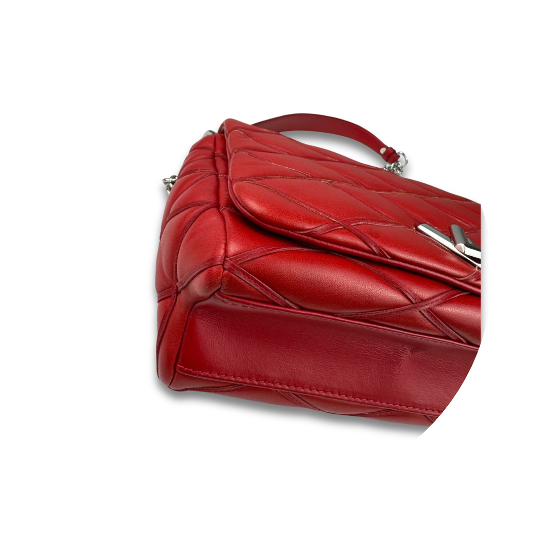Louis Vuitton Red Lambskin GO-14
