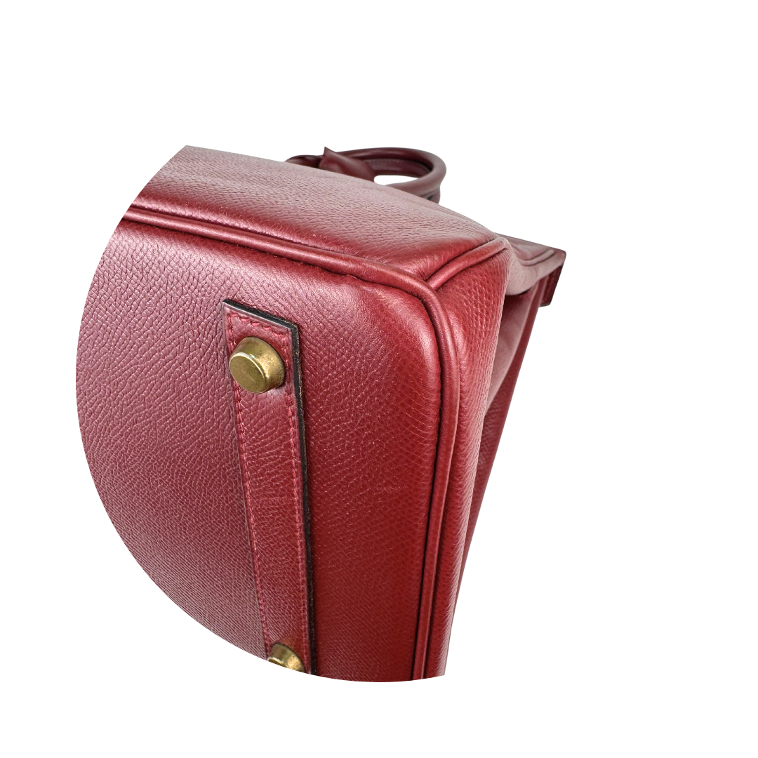 Hermès Epsom Birkin 30 Rouge H