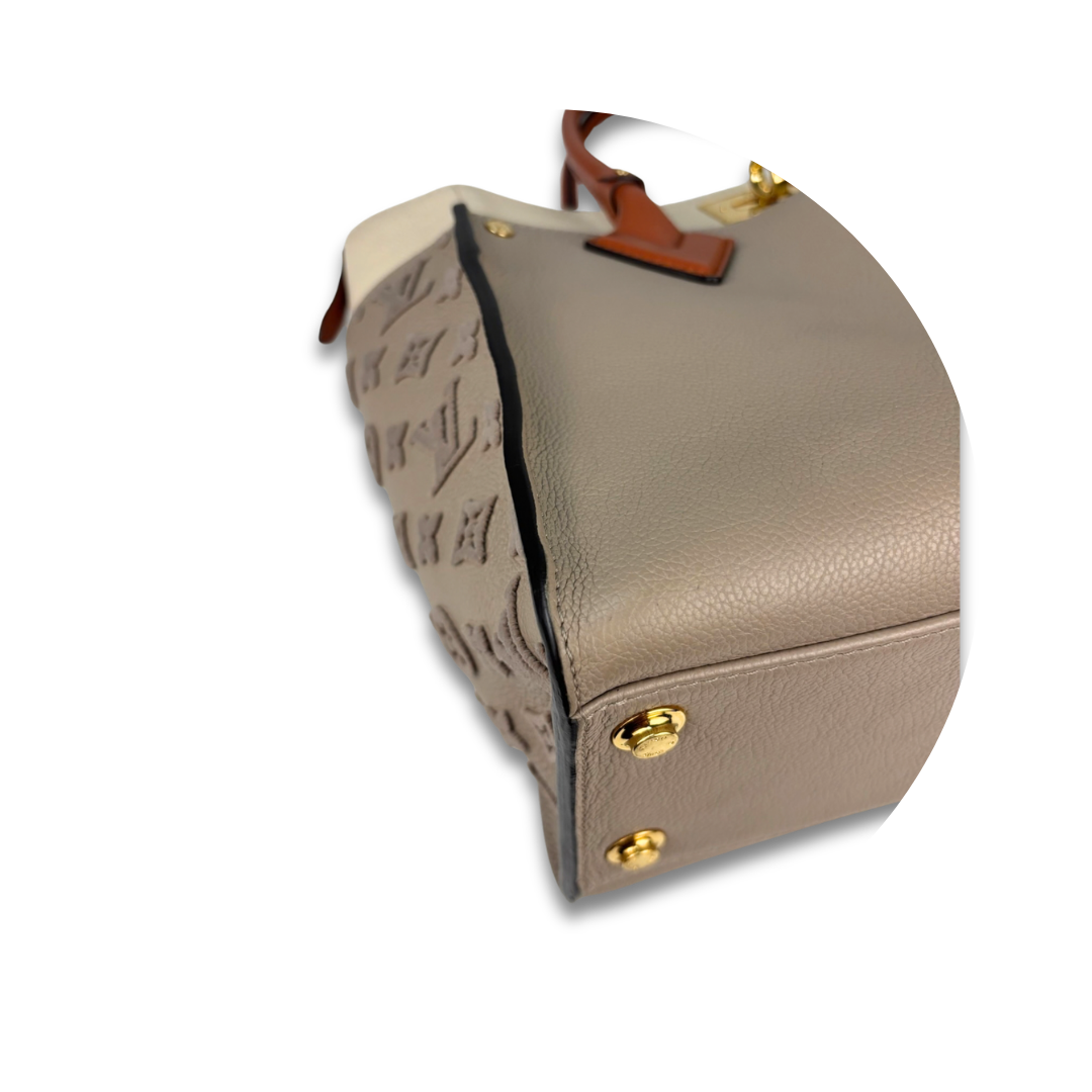 Louis Vuitton Taupe On My Side MM