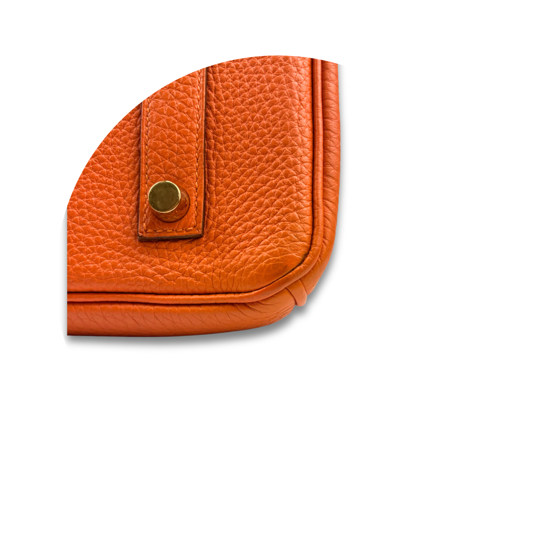 Hermès Togo Birkin 35 Feu Orange