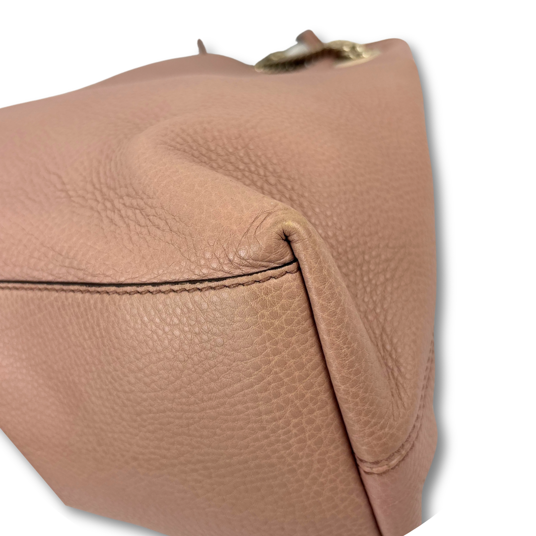 Gucci Pink Soho Chain Tote