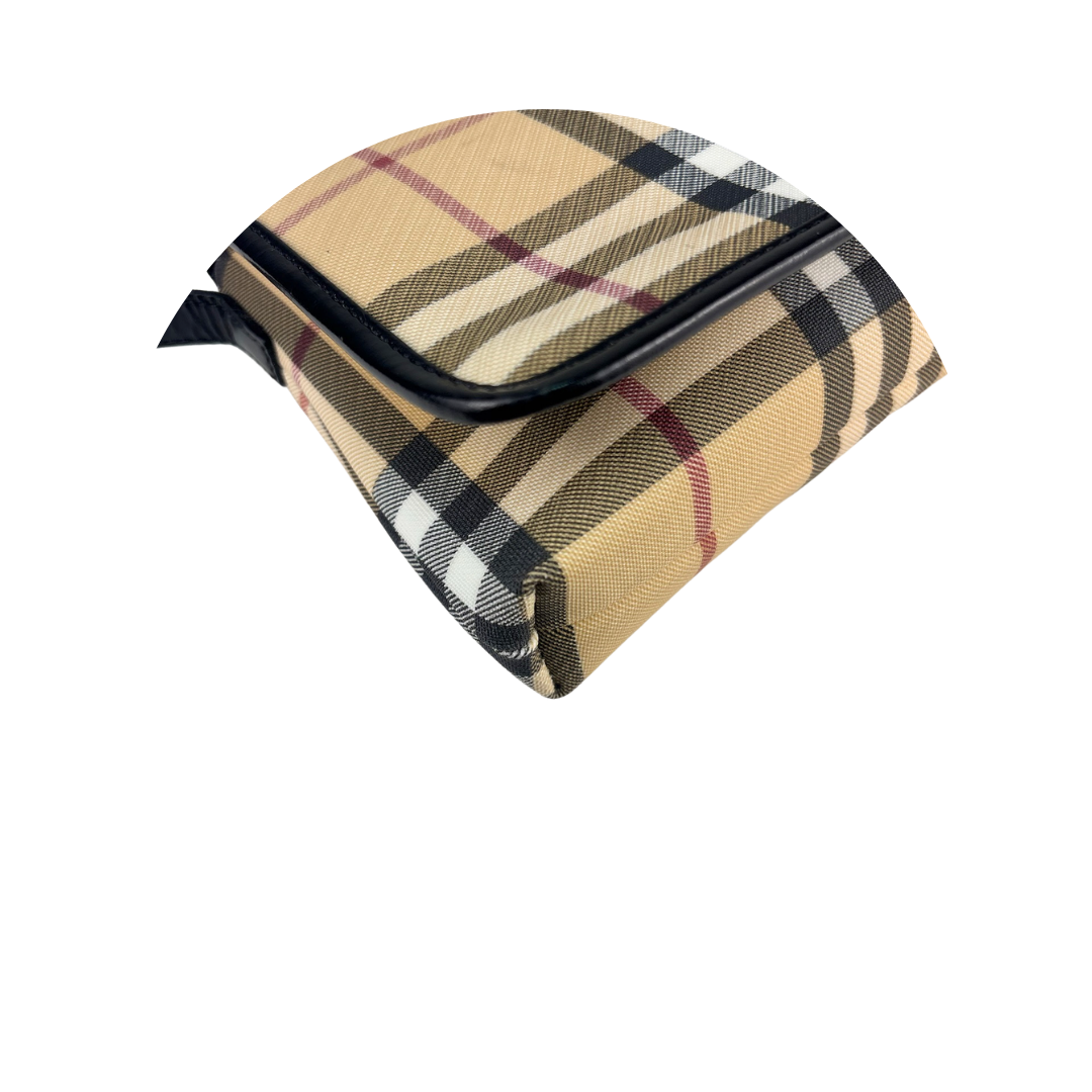 Burberry Nova Check Flap Shoulder Bag