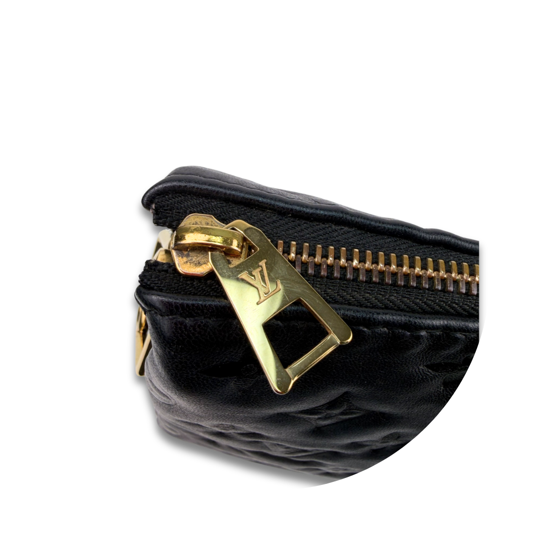 Louis Vuitton Black Coussin PM