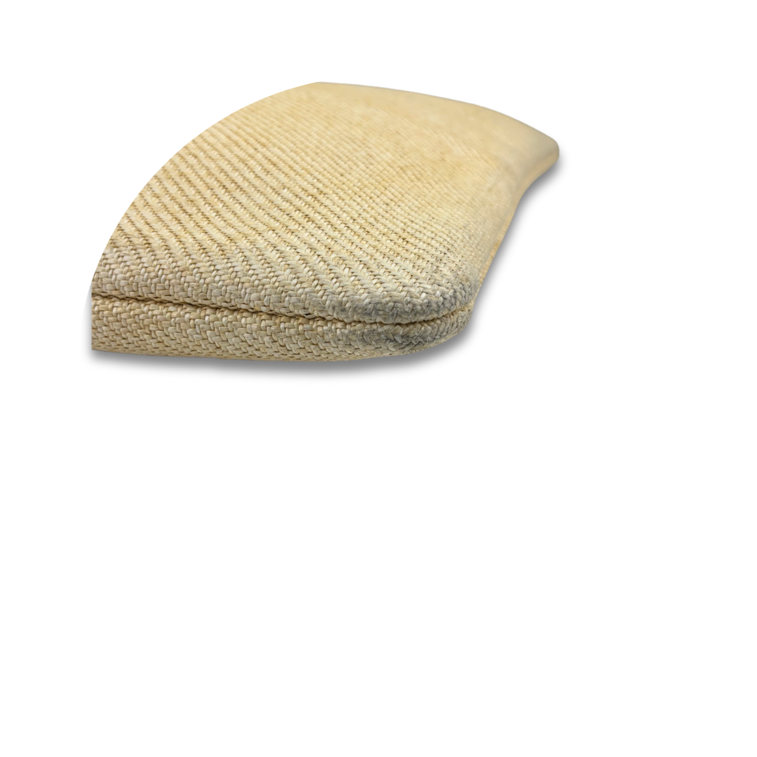 Chanel Canvas Deauville Zipper Pouch