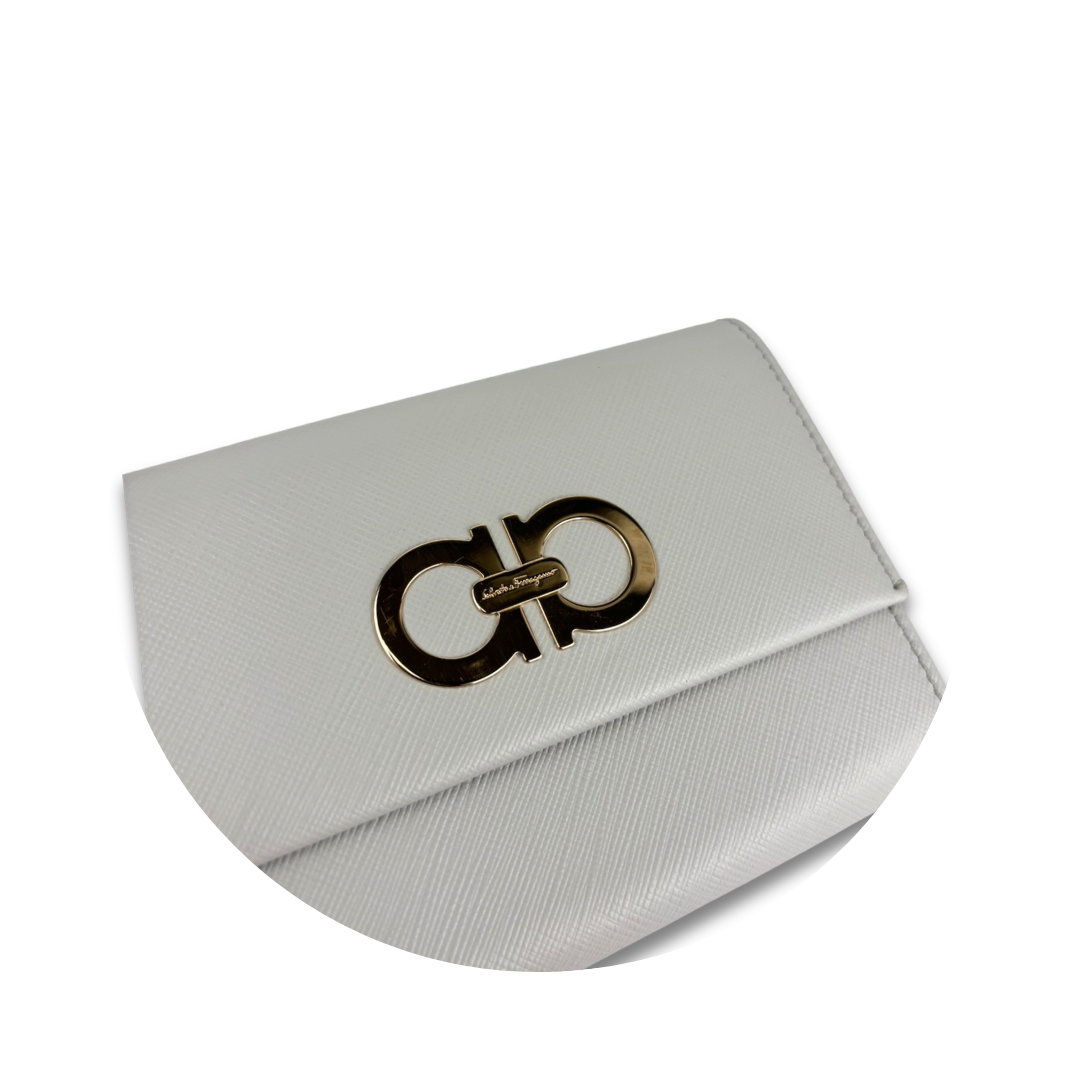 Salvatore Ferragamo Gancini Compact Wallet