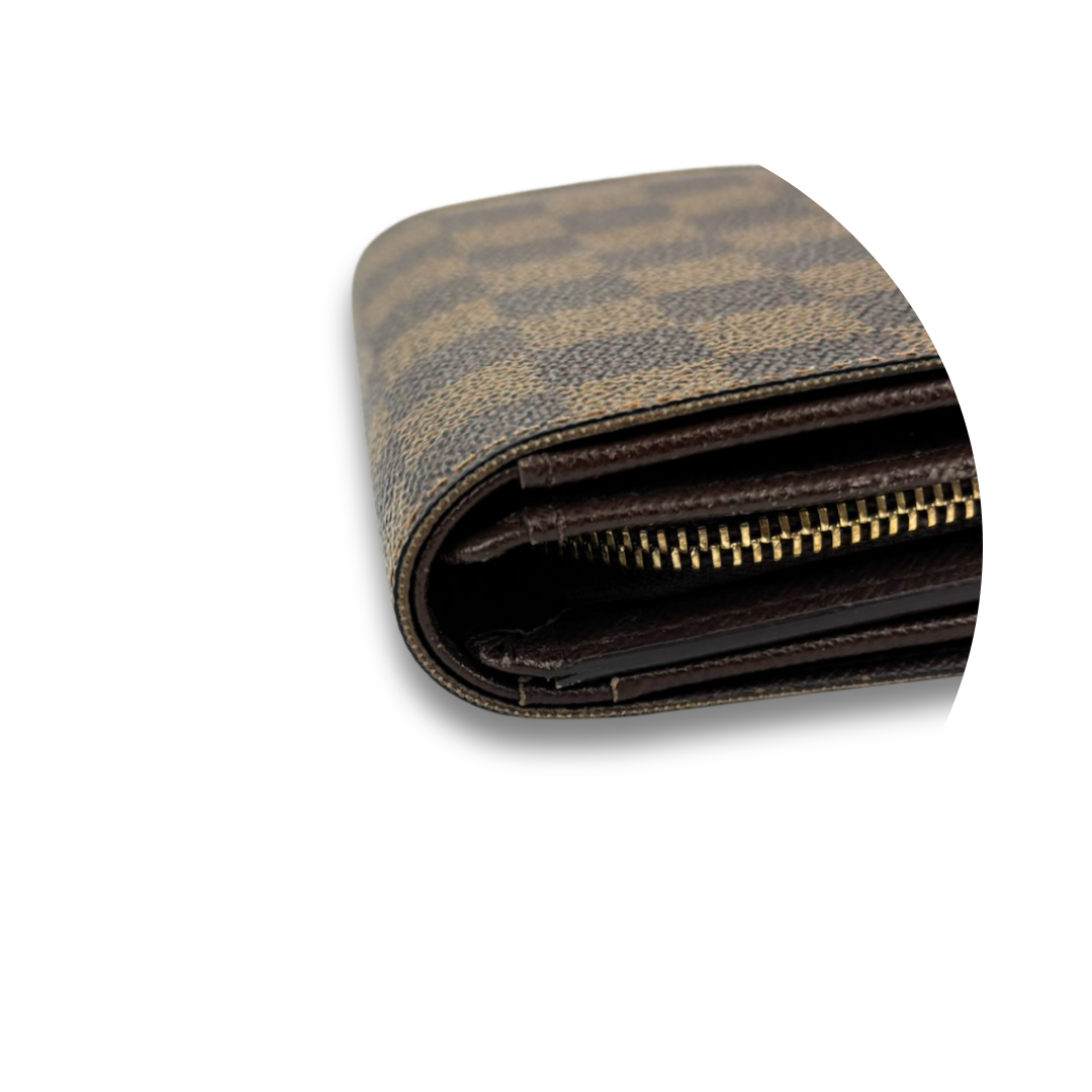 Louis Vuitton Damier Ebene Tresor Wallet