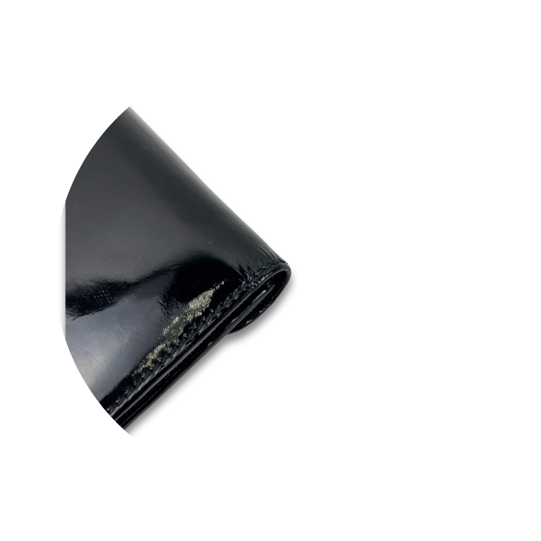 Chloe Black Patent Leather Wallet