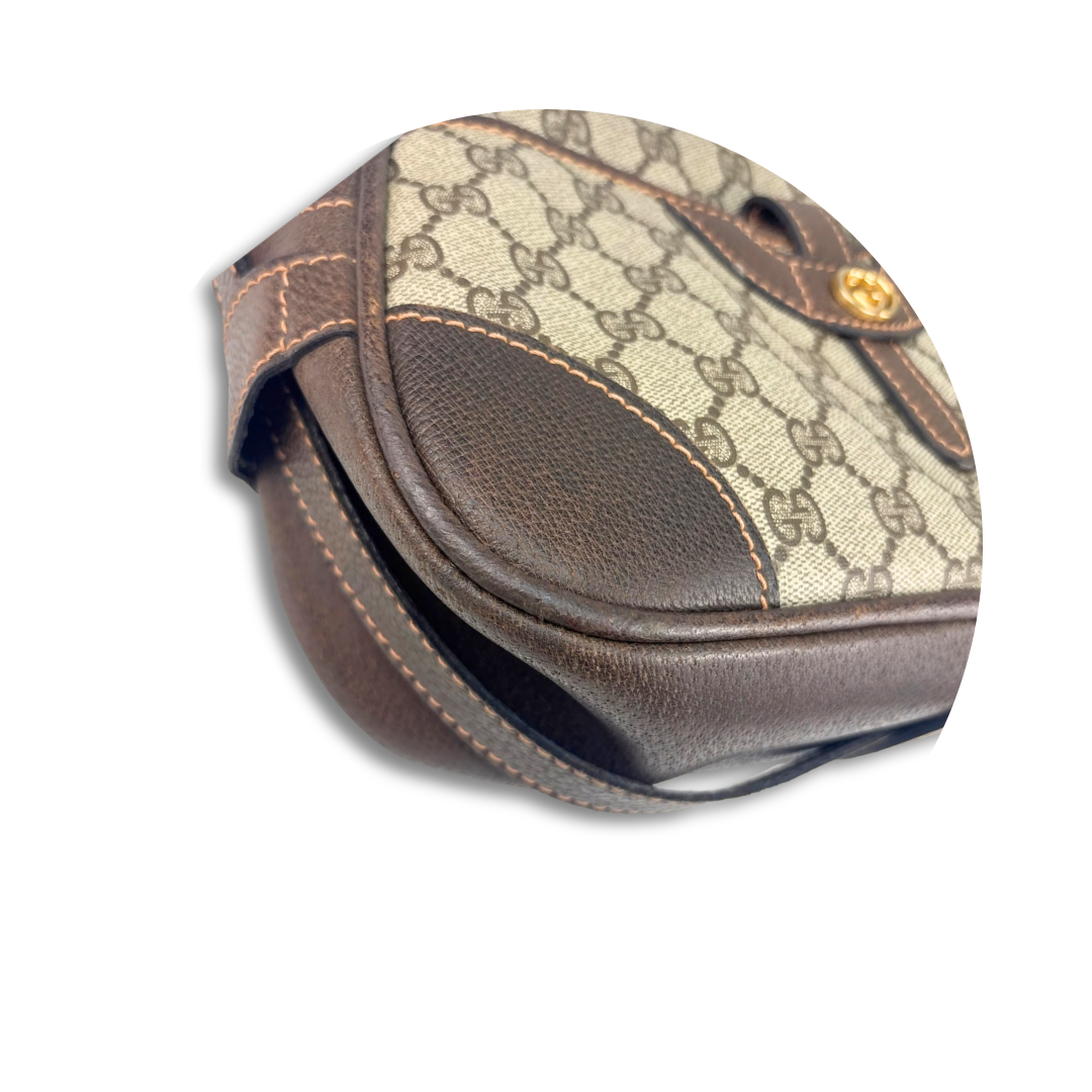 Gucci Brown Vintage Crossbody