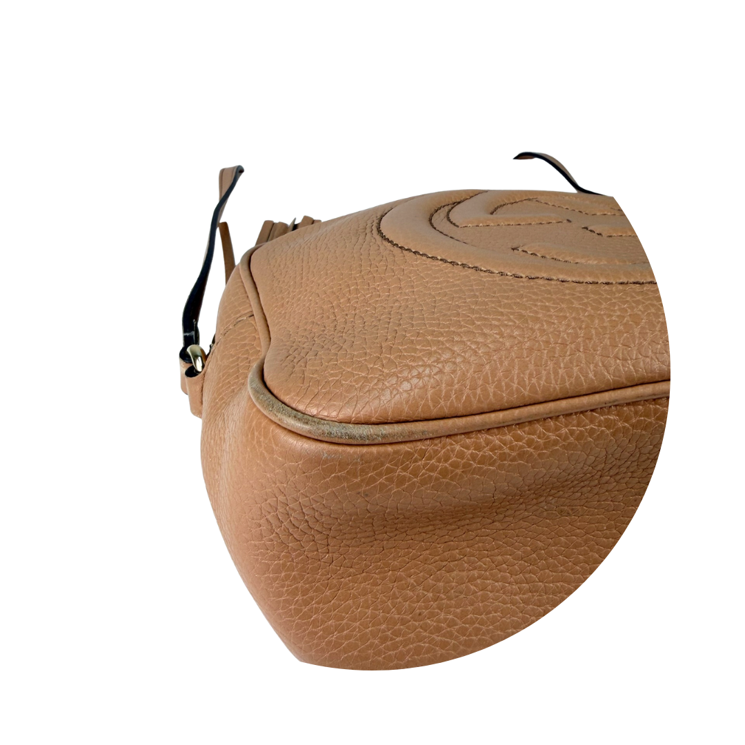 Gucci Beige Soho Disco Crossbody
