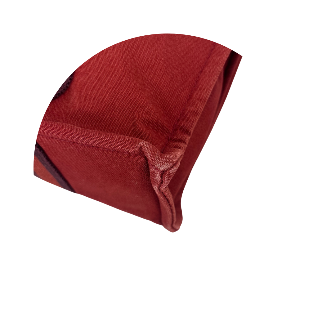 Hermès Red Canvas Fourre Tout PM