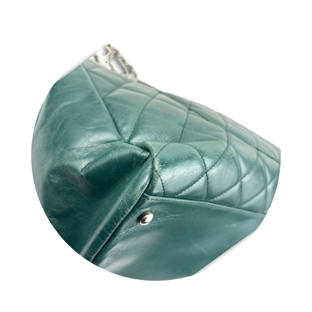 Chanel Green Large CC Delivery Tote