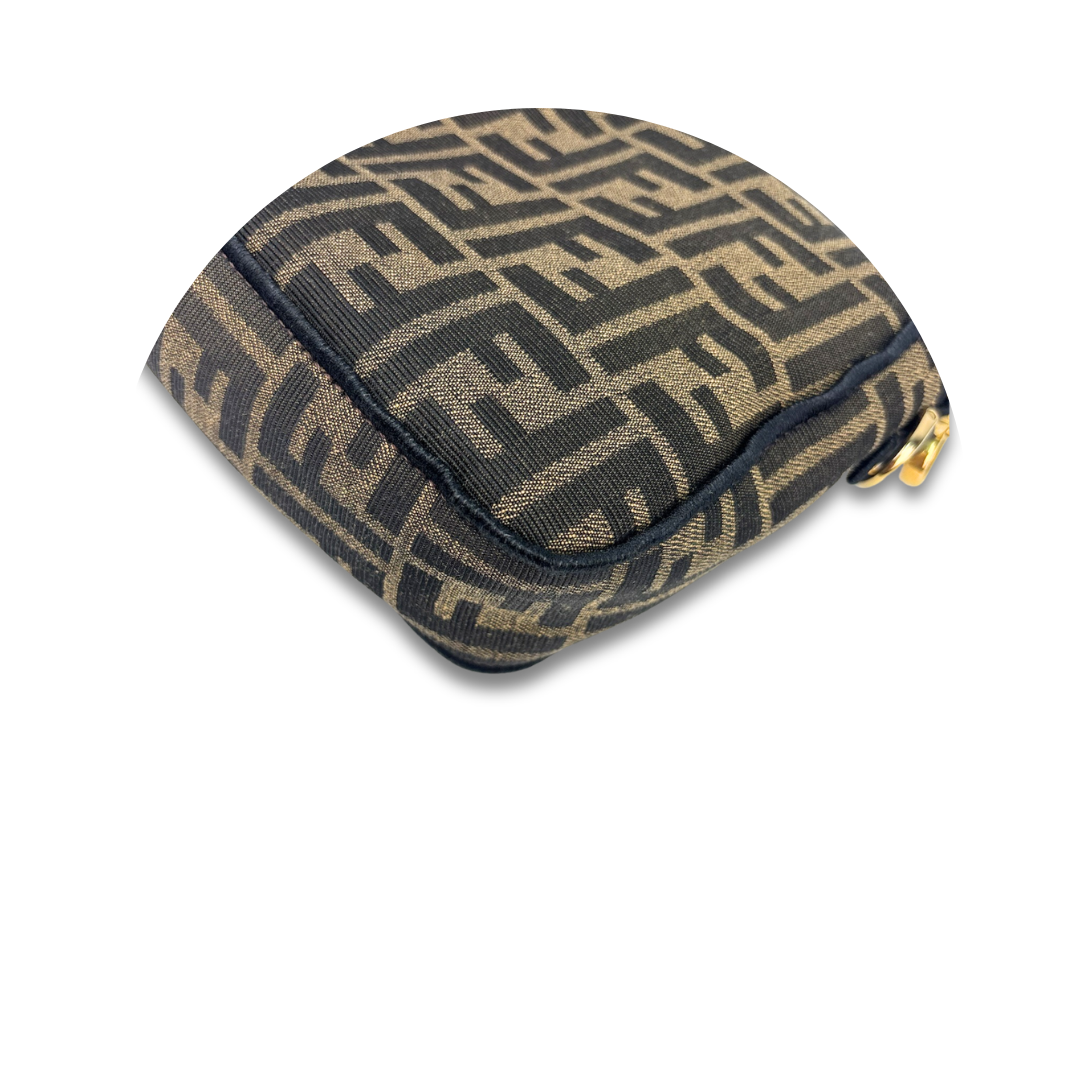 Fendi Jacquard Convertible Baguette